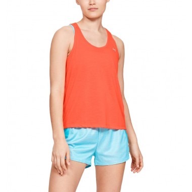 under arrmour canotta donna  ua whisperlight tie back tank